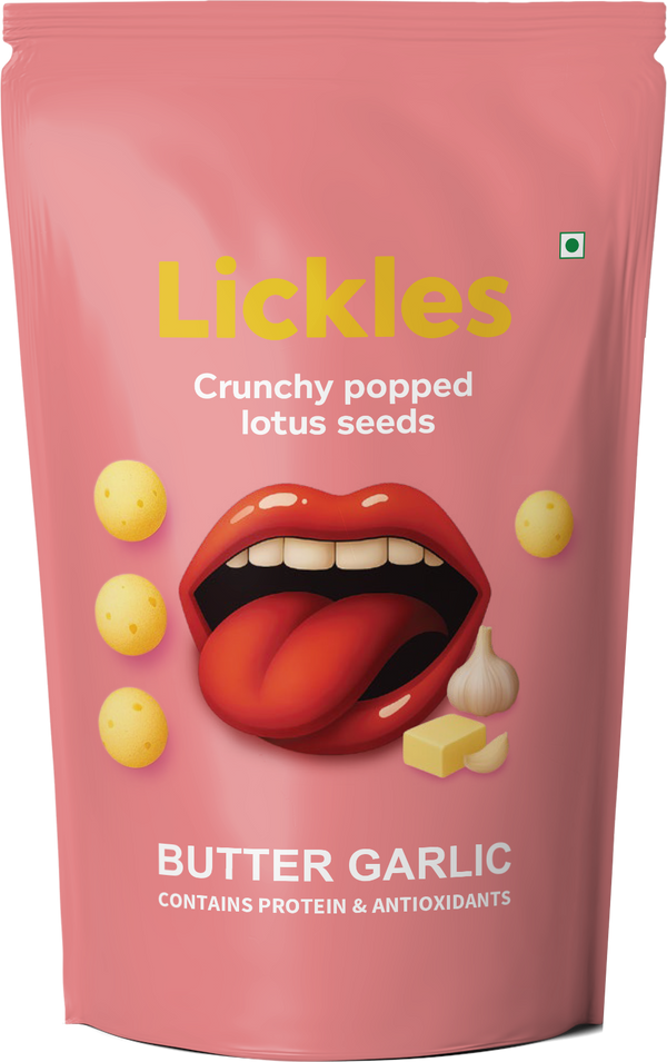 LICKLES Butter Garlic Popped Lotus Seeds