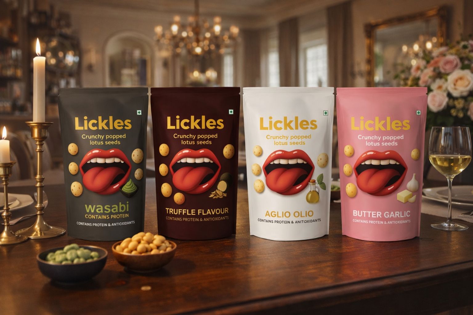 LICKLES "Gourmet Flavours" MAKHANA COMBO