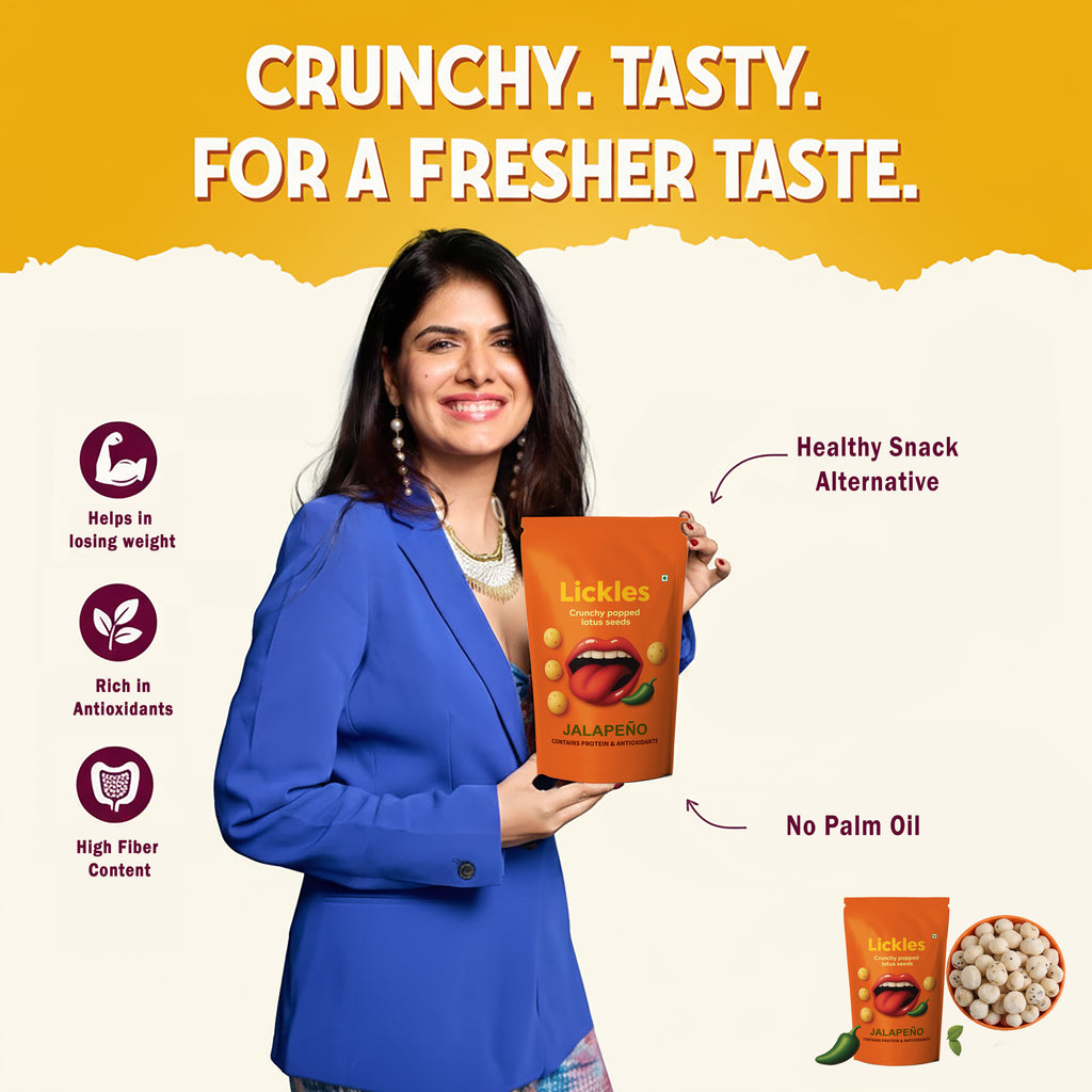 LICKLES Jalapeno Popped Lotus Seeds