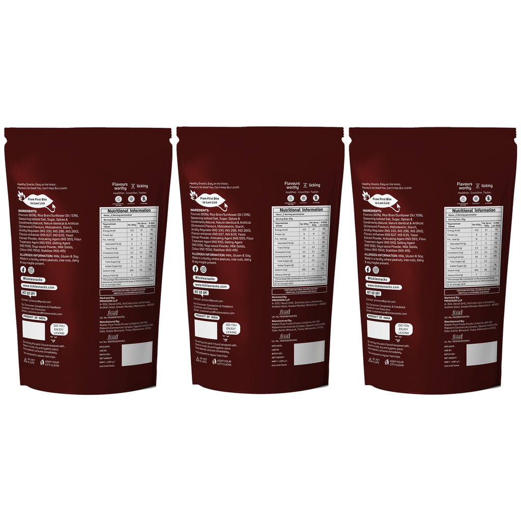 LICKLES Schezwan Popped Lotus Seeds