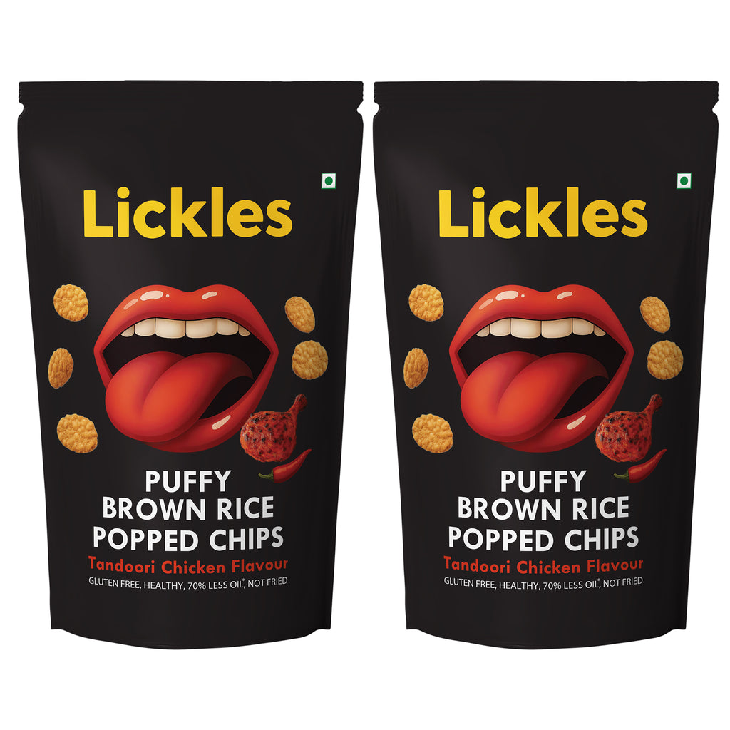 LICKLES Chicken Tandoori Popped Chips
