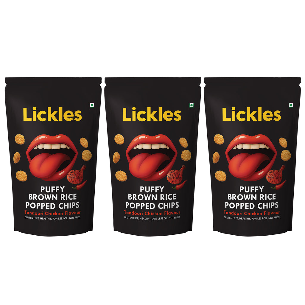 LICKLES Chicken Tandoori Popped Chips