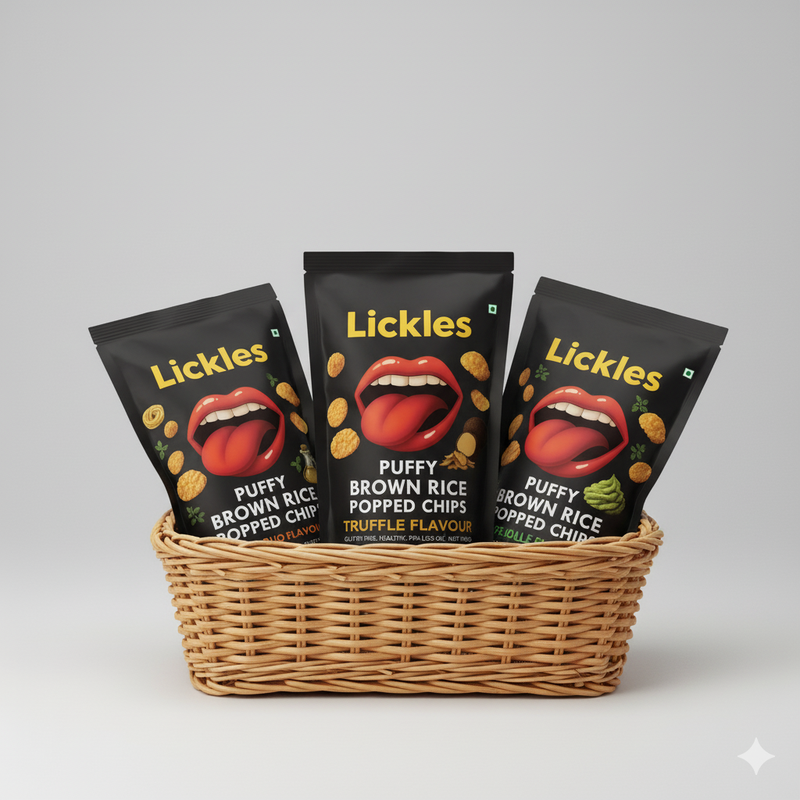 LICKLES "Gift Hamper - BROWN RICE CHIP" COMBO