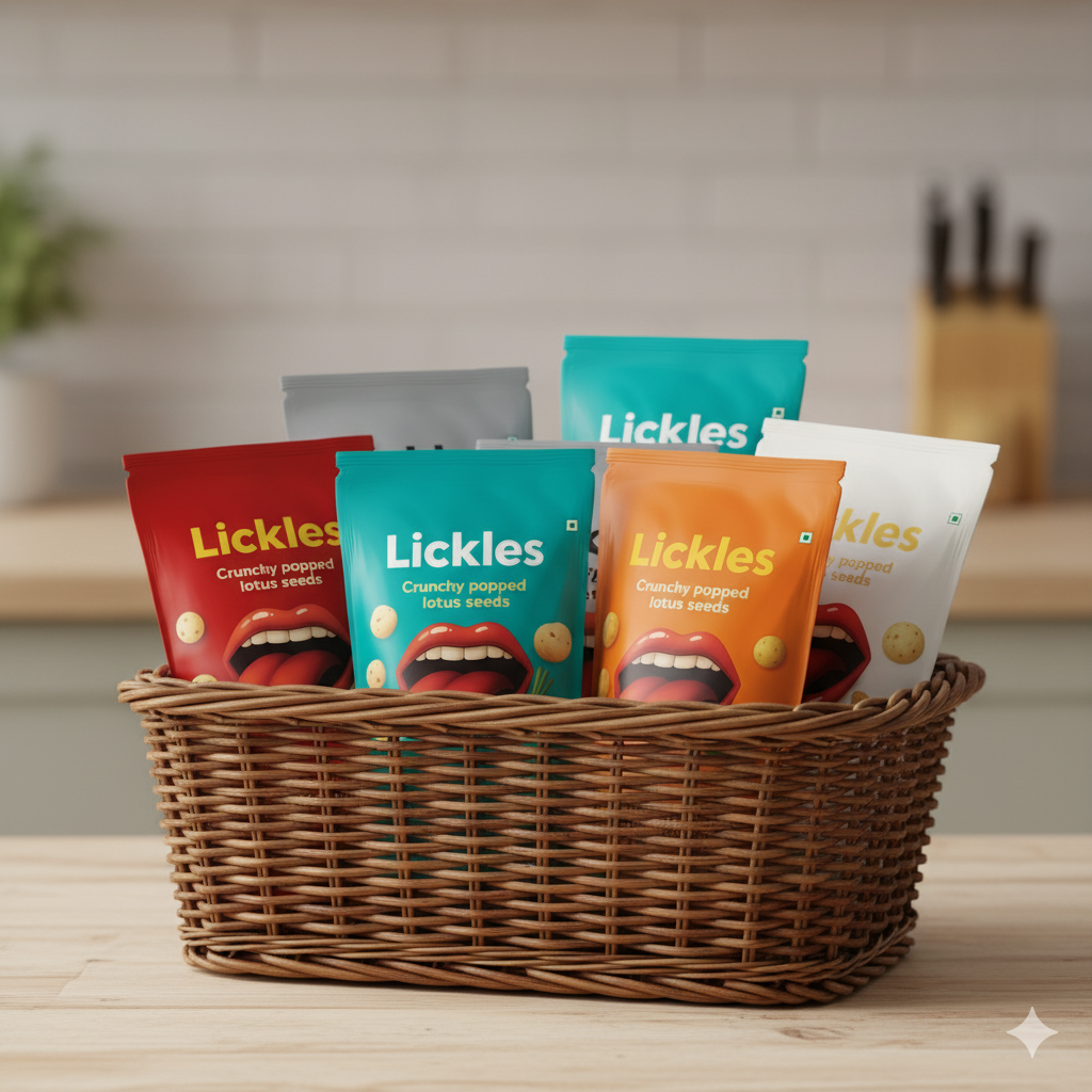 LICKLES "Evergreen Flavours" MAKHANA COMBO